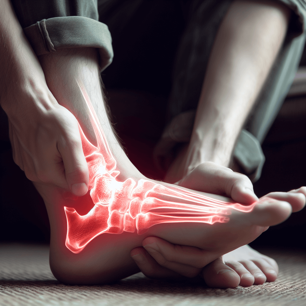 Schmerzen durch Fehlstellung des Fußes